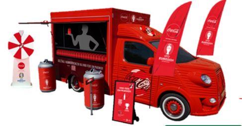 Får vi besøg af Coca Cola EM-bilen